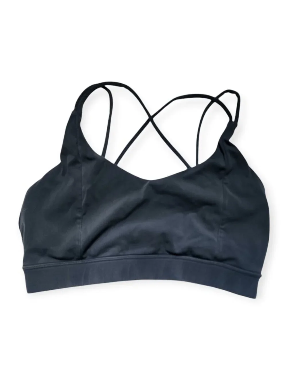 2x Born Primitive Sports Bra Bundle Navy & Terracotta Strappy Medium M - Picture 4 of 9
